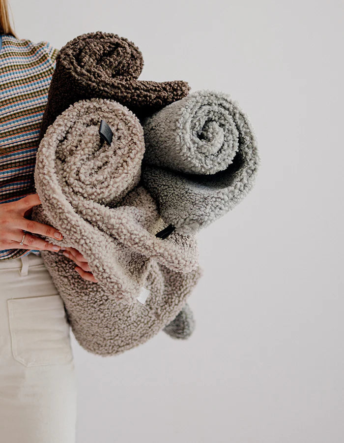 Hundedecke Hygge Bouclé Greige