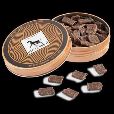 Soft-Bites aus Ziegenfleisch Dose 60g