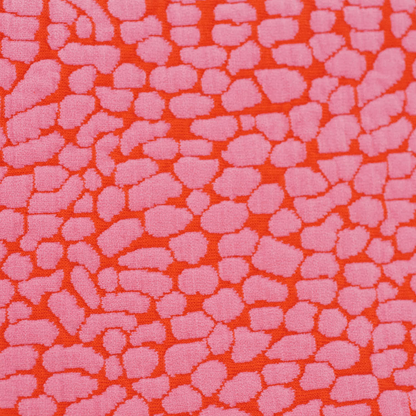 lumiies Studio Blanket Pink Lava – Chenille-Wolkenstruktur