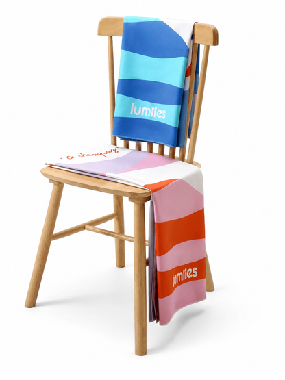 Beach Towel Dackel Edition Lilac Sunset