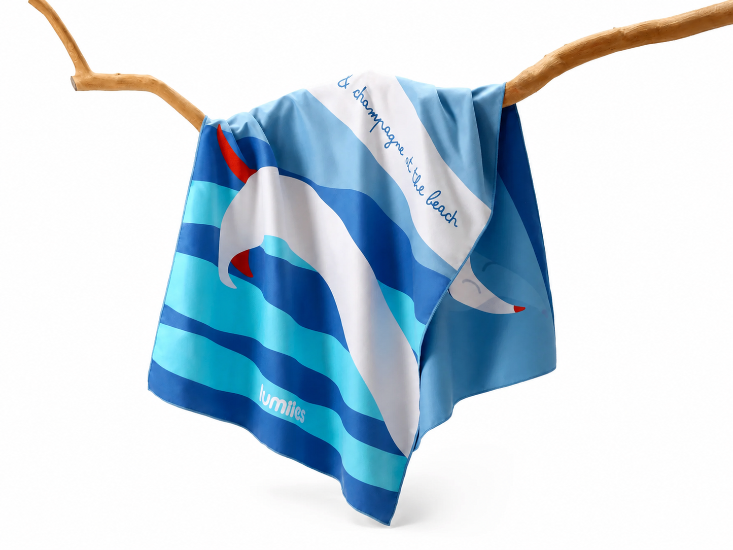 Beach Towel Dackel Edition Blue Lagoon