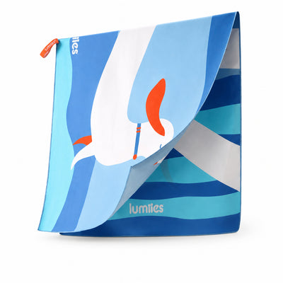 Beach Towel Dackel Edition Blue Lagoon