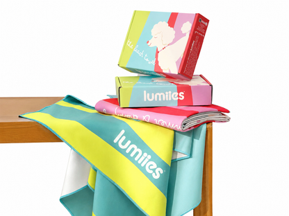 Beach Towel Pudel Edition Pink Paloma