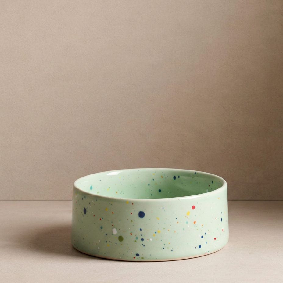 EGG BACK HOME Hundenapf New Party Grün 2er-Set – Einzelnapf 14 cm