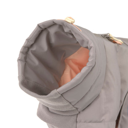 PALOPA Hundewintermantel Nolia Lang Taupe für Dackel – Produktansicht 4