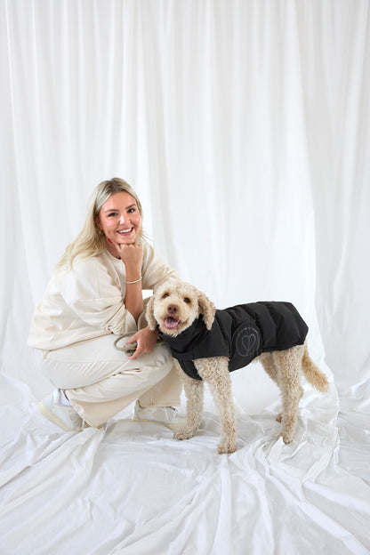 PALOPA Hundewintermantel Nolia Kurz Schwarz – Produktansicht 13