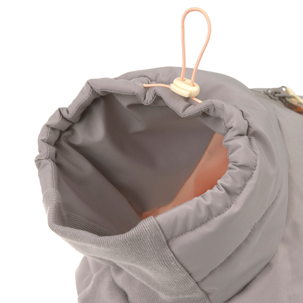 PALOPA Hundewintermantel Nolia Kurz Taupe – Produktansicht 5