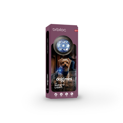 Sicherheitslicht Dog MINI Sky Blue