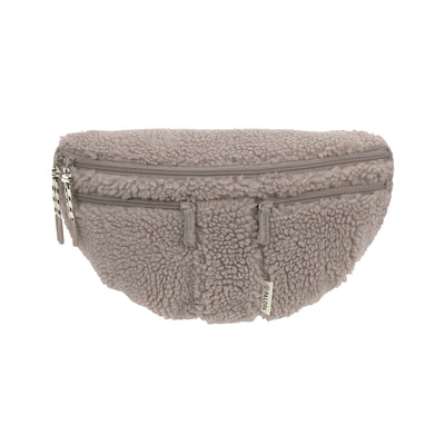 Leckerlitasche Emma Teddy-Fleece Taupe