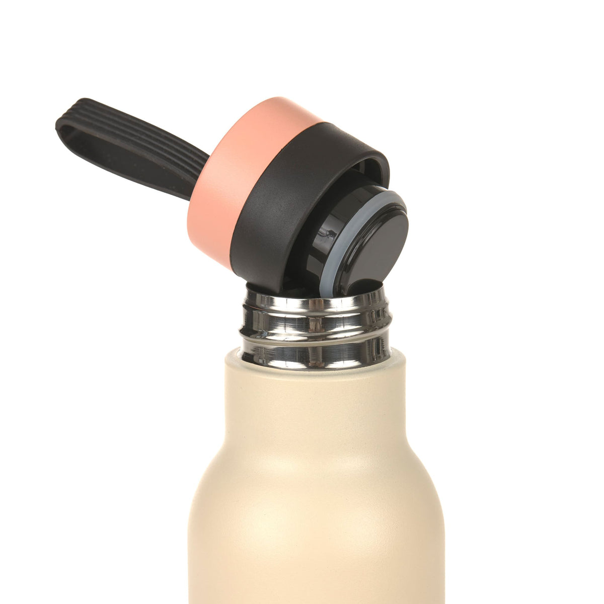 Trinkflasche Edelstahl Vanilla – Detailansicht