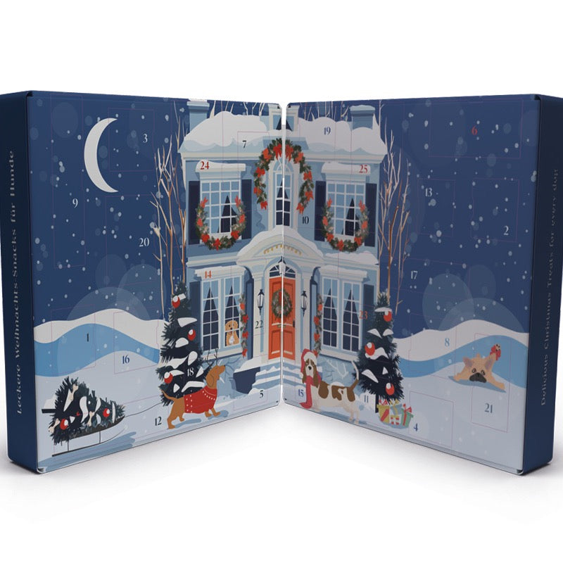 PETS BEST Premium Hunde-Adventskalender zum Aufklappen, Vorderansicht