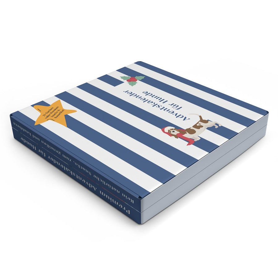 PETS BEST Premium Hunde-Adventskalender zum Aufklappen, geöffnete Ansicht