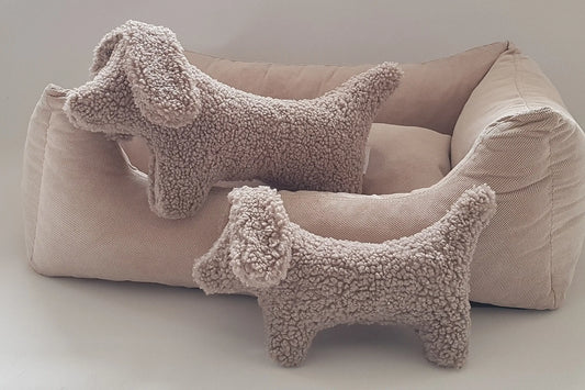 Hundespielzeug Plüschhund Dackel Tom