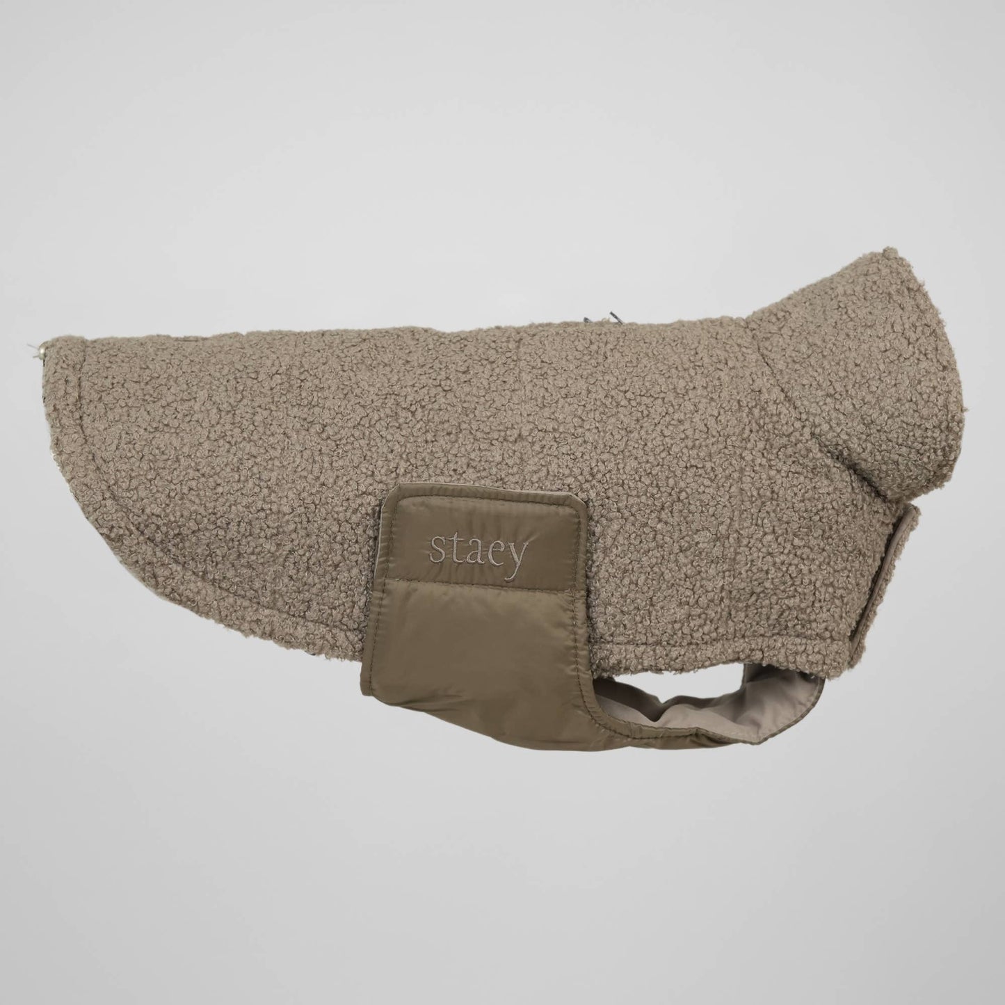 Hundemantel Teddy Taupe von STAEY