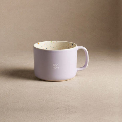 Breeze Hundemama Tasse 450 ml Flieder Weiß