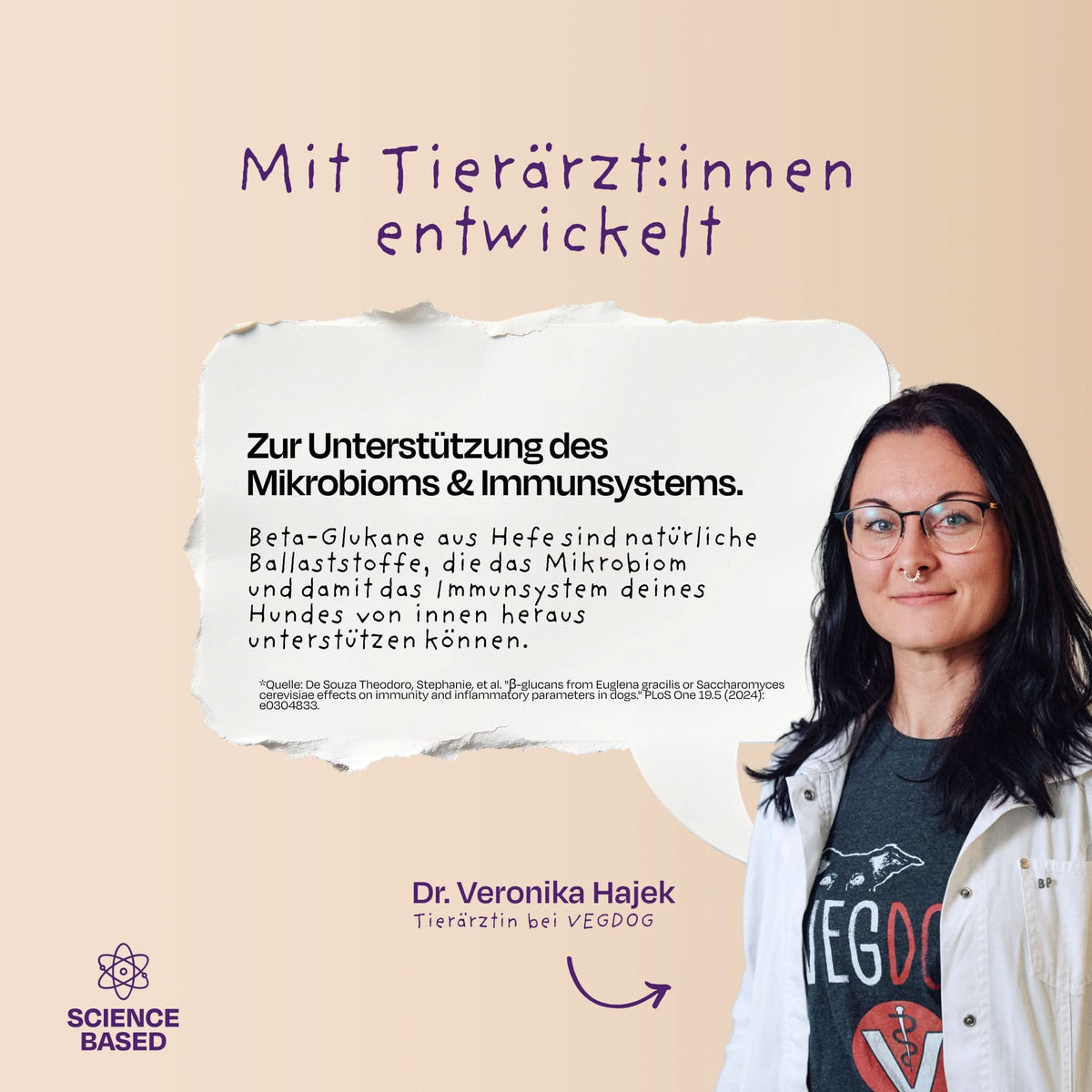 VEGDOG Belly Vurst – Entwicklung mit Tierärztin