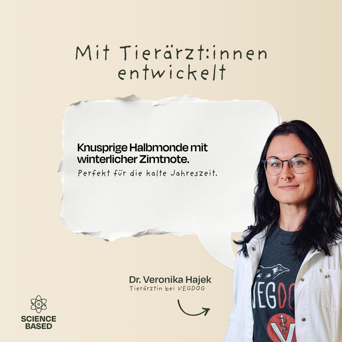 VEGDOG Winter Cookies – Entwicklung mit Tierärztin