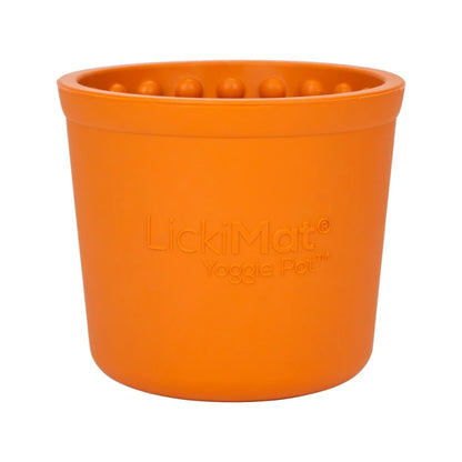 LickiMat Yoggie Pot Orange
