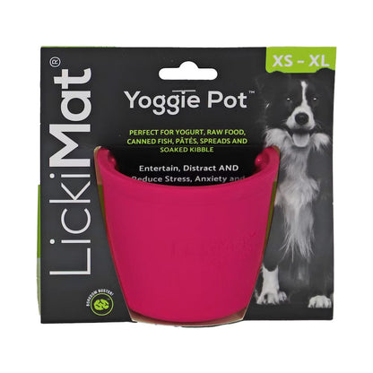 LickiMat Yoggie Pot Pink